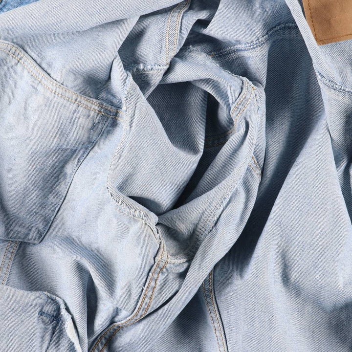 Levi's denim jacket, made in Canada, men's size XL cotton blue type Vintage Second Hand