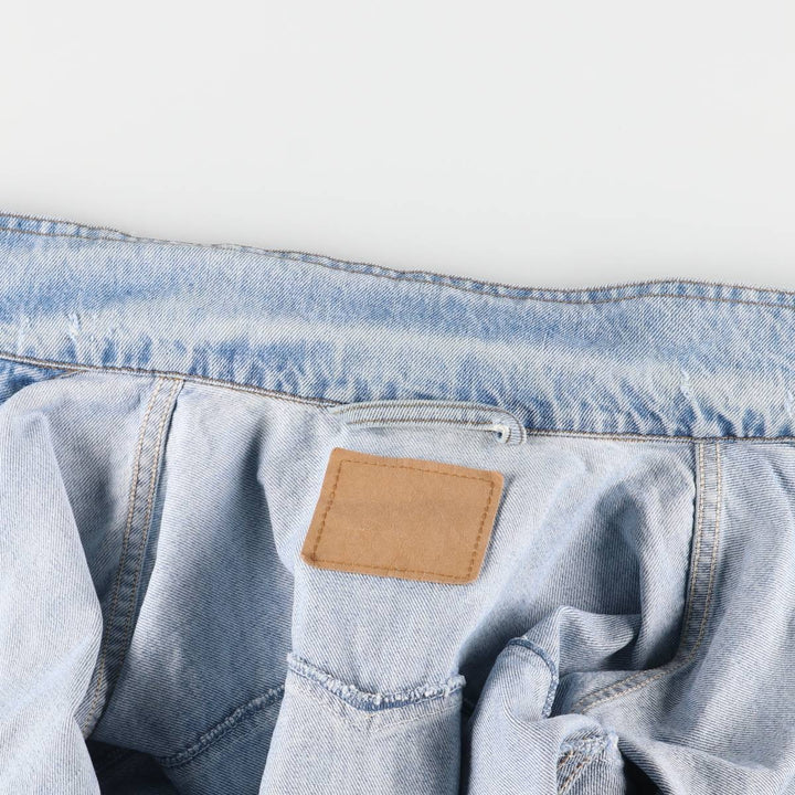 Levi's denim jacket, made in Canada, men's size XL cotton blue type Vintage Second Hand