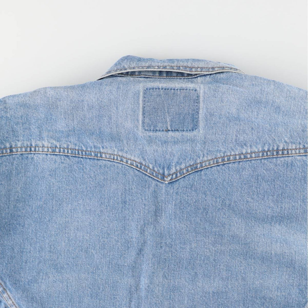 Levi's denim jacket, made in Canada, men's size XL cotton blue type Vintage Second Hand