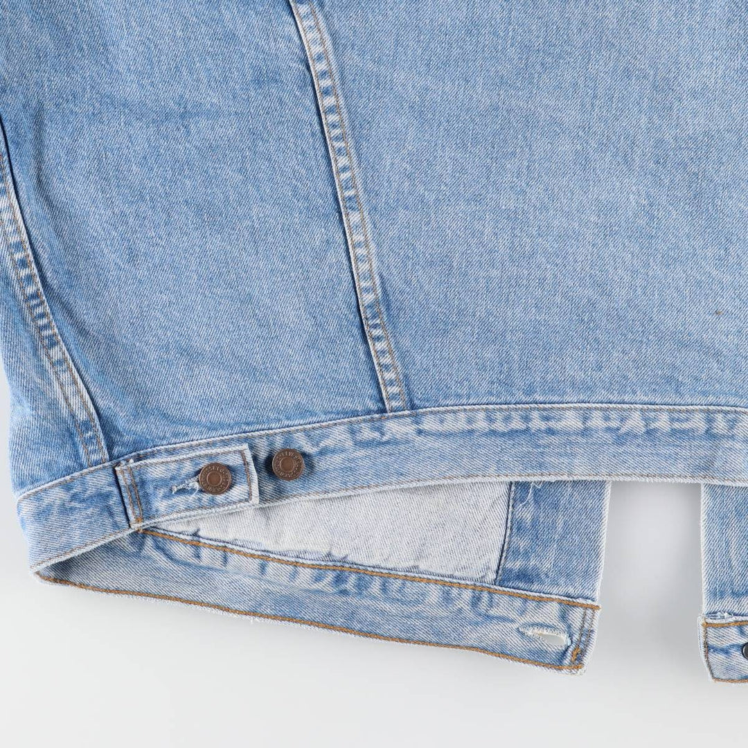Levi's denim jacket, made in Canada, men's size XL cotton blue type Vintage Second Hand
