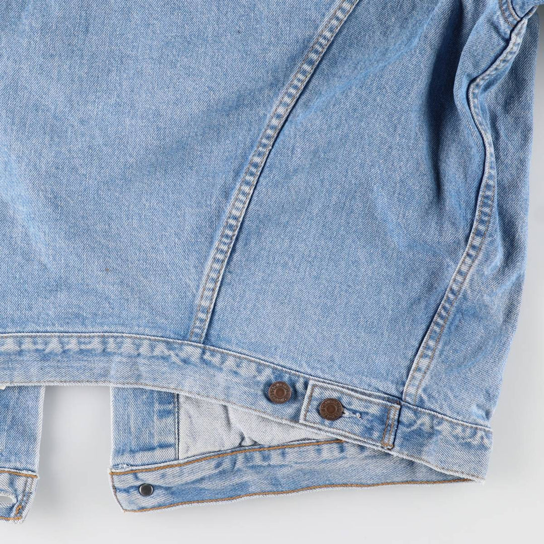 Levi's denim jacket, made in Canada, men's size XL cotton blue type Vintage Second Hand