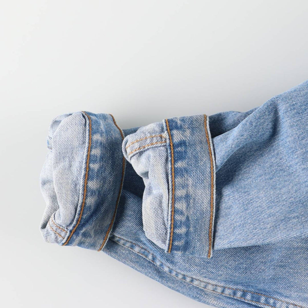 Levi's denim jacket, made in Canada, men's size XL cotton blue type Vintage Second Hand