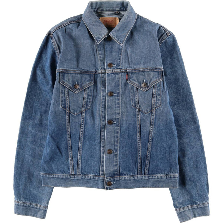 Levi's Euro Model Denim Jacket, Men's XL cotton blue type Vintage Second Hand