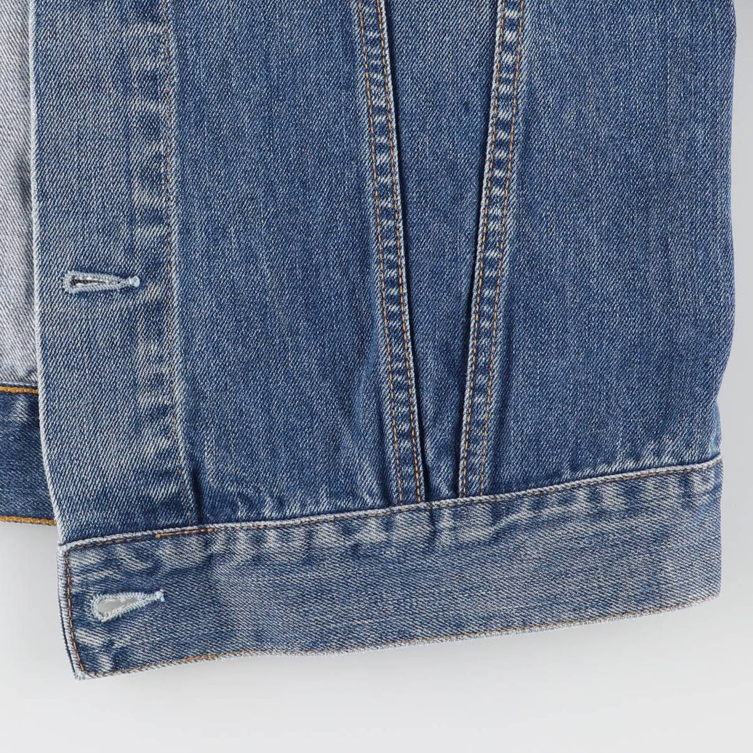 Levi's Euro Model Denim Jacket, Men's XL cotton blue type Vintage Second Hand