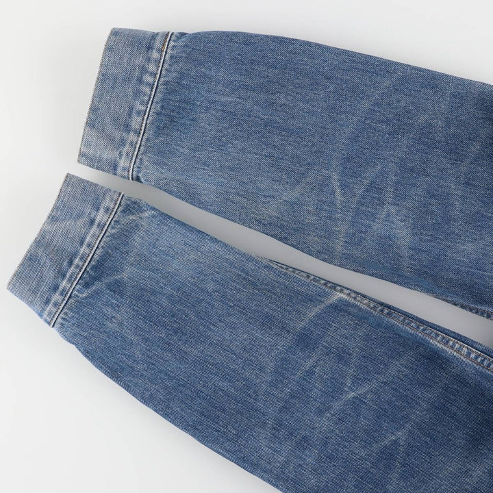 Levi's Euro Model Denim Jacket, Men's XL cotton blue type Vintage Second Hand