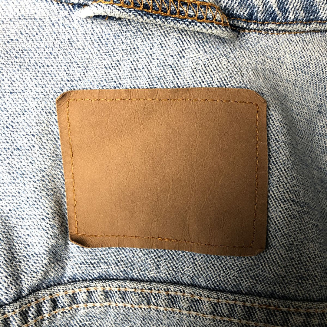 90'S Levi's 70507-4890 denim jacket, denim jacket, made in USA, men's XL size, vintage cotton blue type Vintage Second Hand
