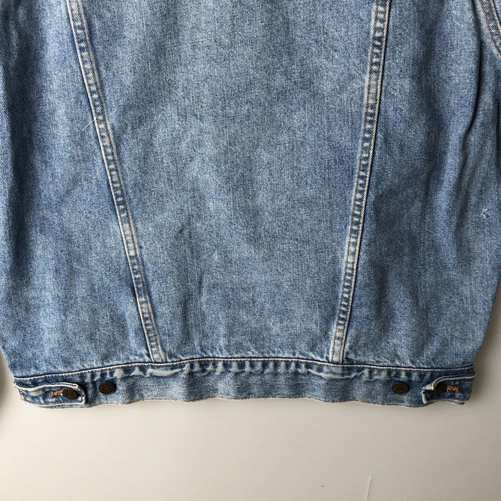90'S Levi's 70507-4890 denim jacket, denim jacket, made in USA, men's XL size, vintage cotton blue type Vintage Second Hand