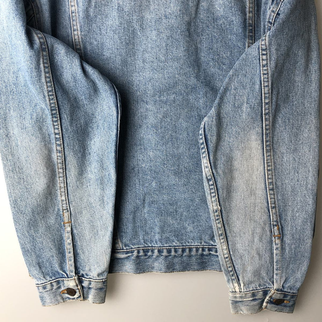 90'S Levi's 70507-4890 denim jacket, denim jacket, made in USA, men's XL size, vintage cotton blue type Vintage Second Hand