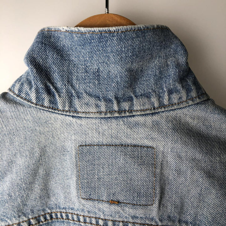 90'S Levi's 70507-4890 denim jacket, denim jacket, made in USA, men's XL size, vintage cotton blue type Vintage Second Hand