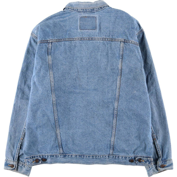 90'S Levi's denim jacket, denim jacket, made in the USA, men's XL size, vintage cotton blue type Vintage Second Hand