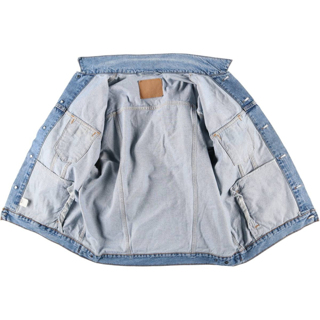 90'S Levi's denim jacket, denim jacket, made in the USA, men's XL size, vintage cotton blue type Vintage Second Hand