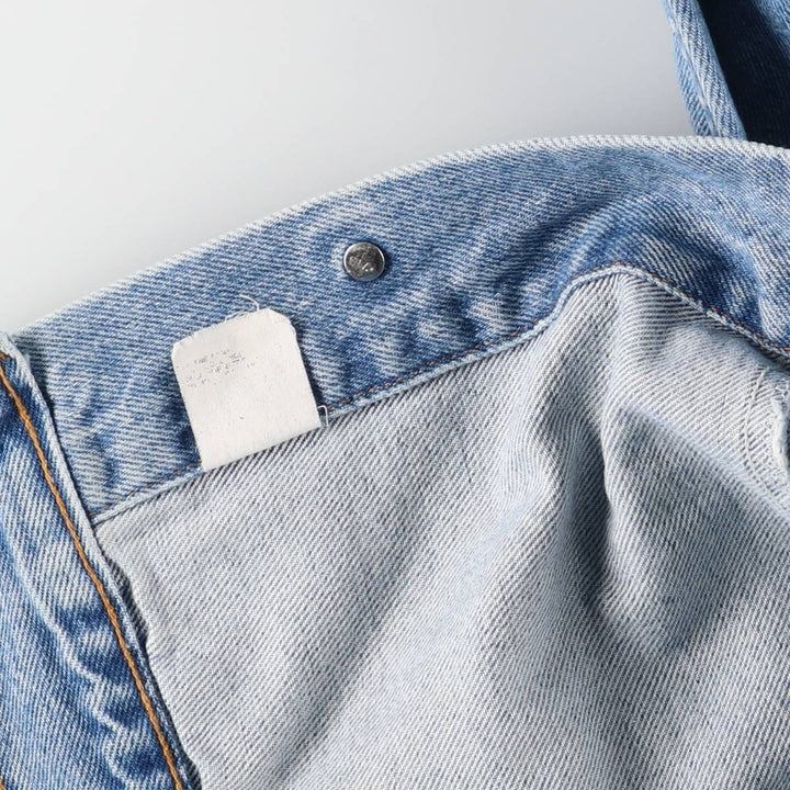 90'S Levi's denim jacket, denim jacket, made in the USA, men's XL size, vintage cotton blue type Vintage Second Hand