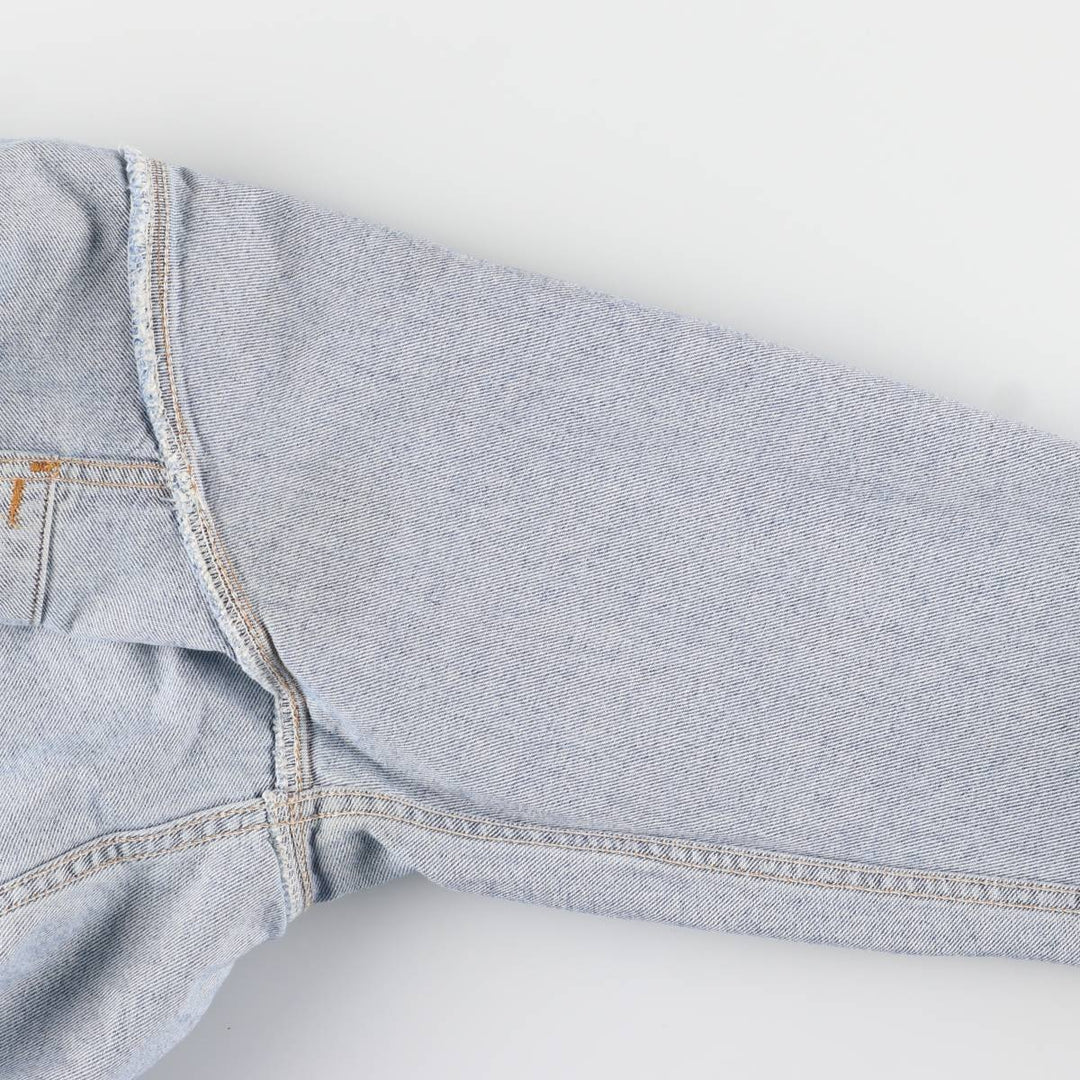 90'S Levi's denim jacket, denim jacket, made in the USA, men's XL size, vintage cotton blue type Vintage Second Hand