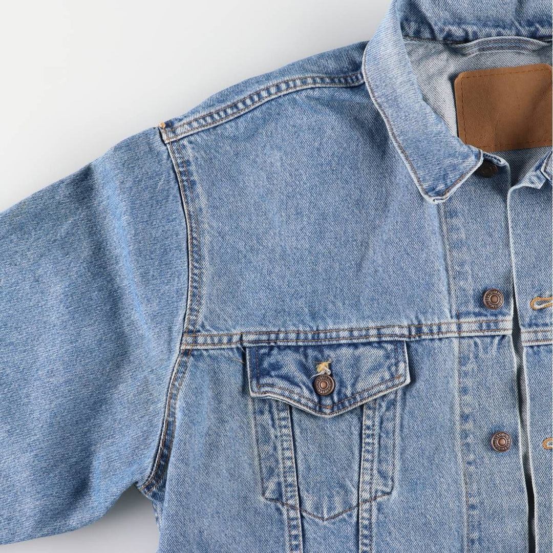 90'S Levi's denim jacket, denim jacket, made in the USA, men's XL size, vintage cotton blue type Vintage Second Hand