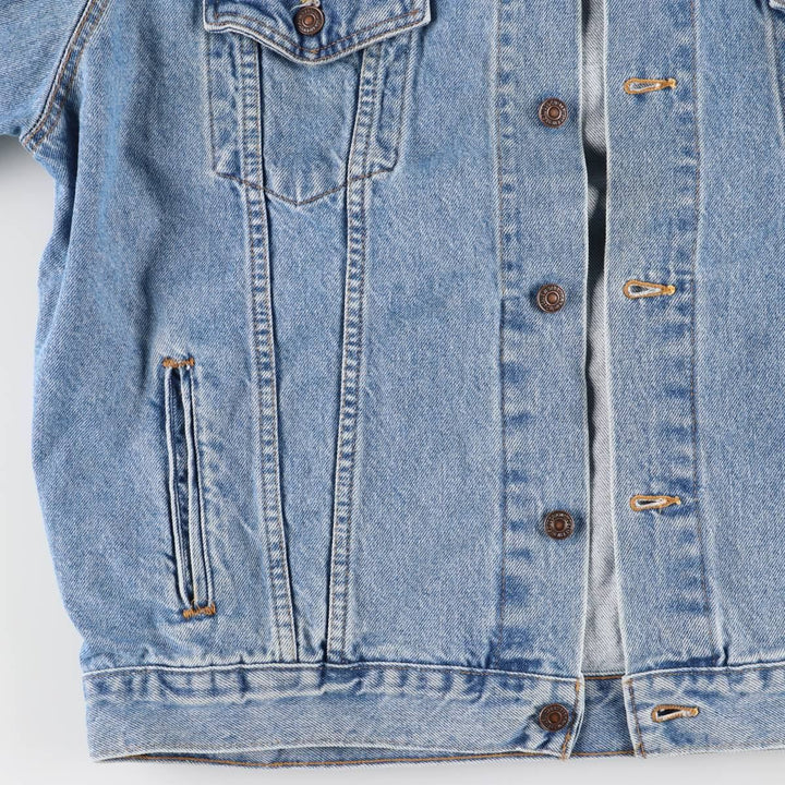 90'S Levi's denim jacket, denim jacket, made in the USA, men's XL size, vintage cotton blue type Vintage Second Hand