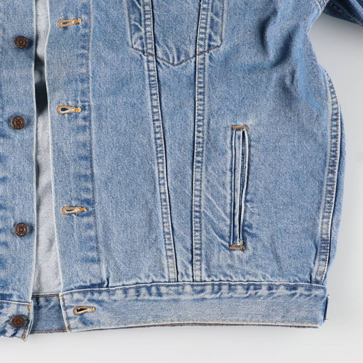 90'S Levi's denim jacket, denim jacket, made in the USA, men's XL size, vintage cotton blue type Vintage Second Hand