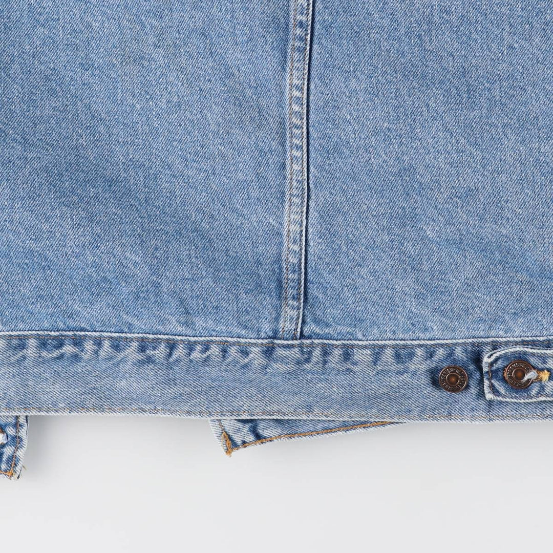 90'S Levi's denim jacket, denim jacket, made in the USA, men's XL size, vintage cotton blue type Vintage Second Hand