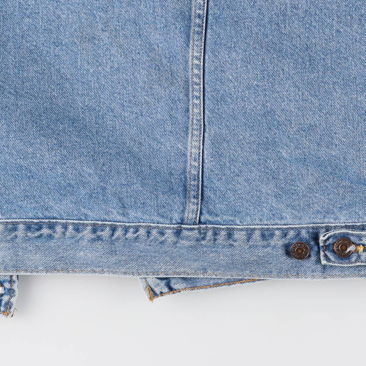 90'S Levi's denim jacket, denim jacket, made in the USA, men's XL size, vintage cotton blue type Vintage Second Hand