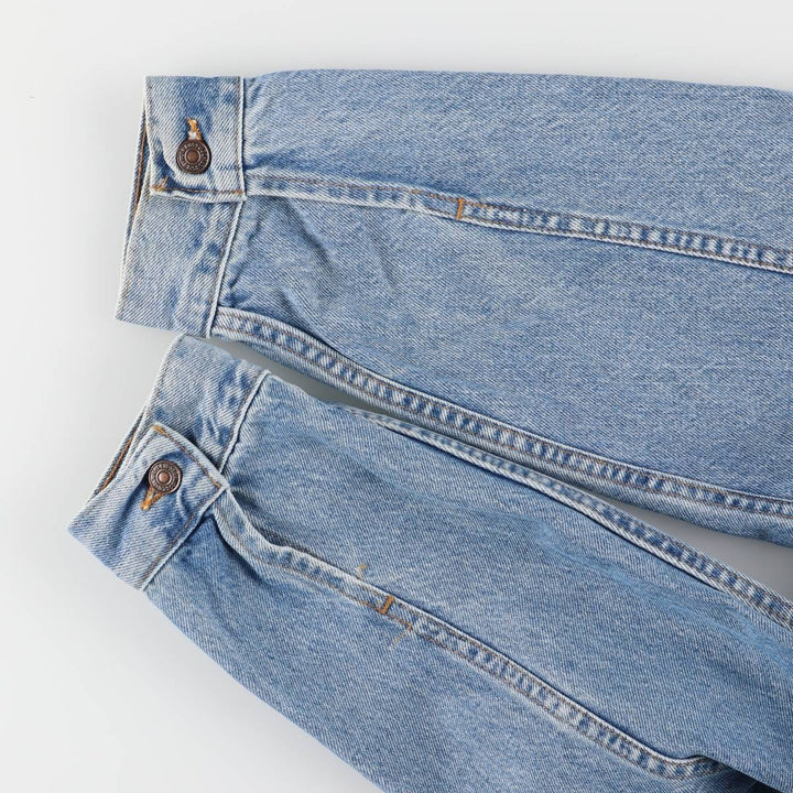 90'S Levi's denim jacket, denim jacket, made in the USA, men's XL size, vintage cotton blue type Vintage Second Hand
