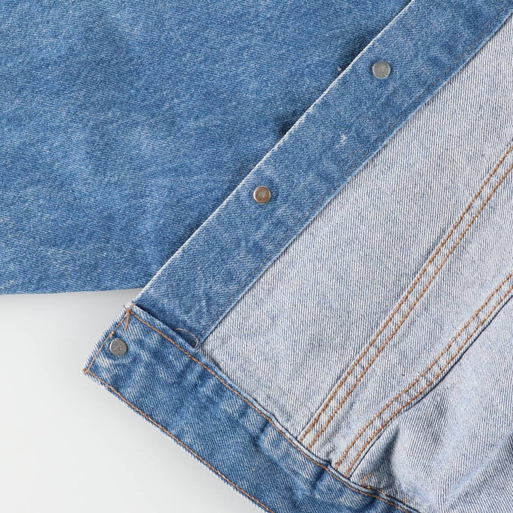 Vintage Levi's 70505-0213 denim jacket, made in the USA, size XXL. cotton blue type Vintage Second Hand