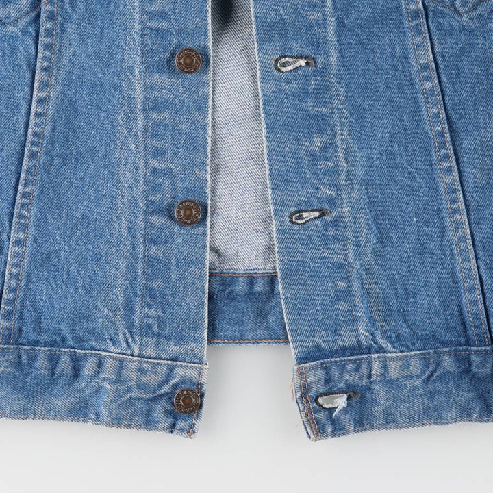 Vintage Levi's 70505-0213 denim jacket, made in the USA, size XXL. cotton blue type Vintage Second Hand