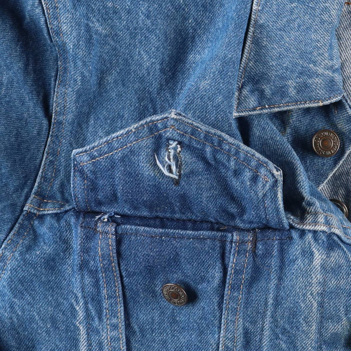 Vintage Levi's 70505-0213 denim jacket, made in the USA, size XXL. cotton blue type Vintage Second Hand