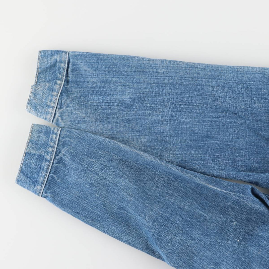 Vintage 1970'S Wrangler denim jacket with black tag, made in the USA, size M, men's size. unclear blue type Vintage Second Hand