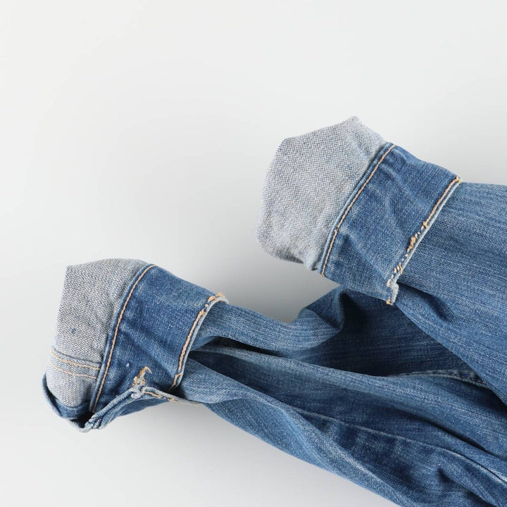 Vintage 1970'S Wrangler denim jacket with black tag, made in the USA, size M, men's size. unclear blue type Vintage Second Hand