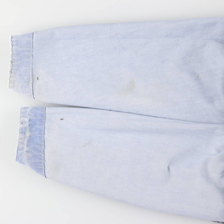 Vintage 1980'S Big B Brotherhood denim coverall, made in Canada, size L, men's unclear Blue type light blue Vintage Second Hand