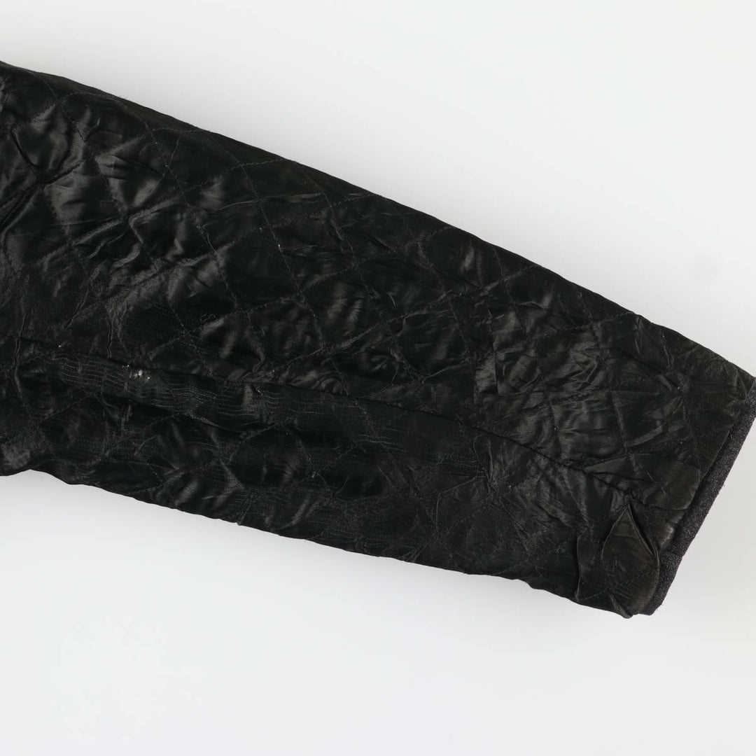 90'S GAP Vintage Padded Wool Sports Jacket, Men's XL Recycled wool Charcoal Vintage Second Hand