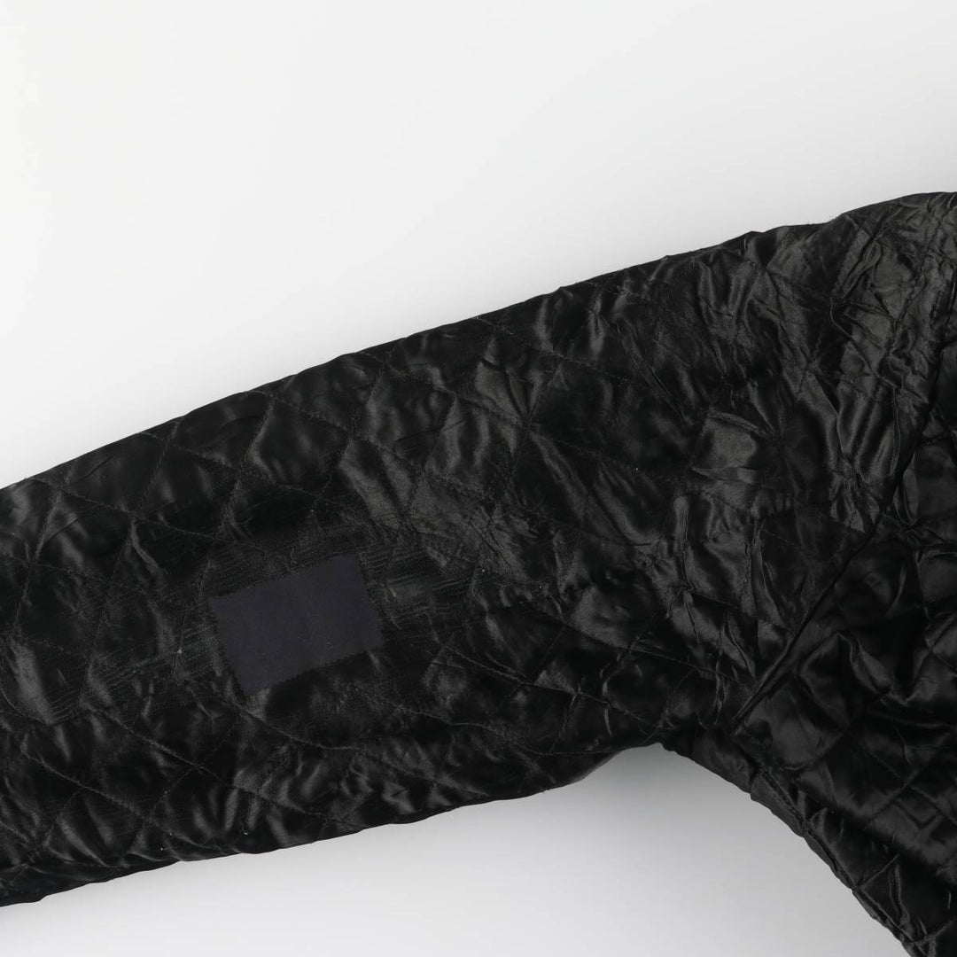 90'S GAP Vintage Padded Wool Sports Jacket, Men's XL Recycled wool Charcoal Vintage Second Hand