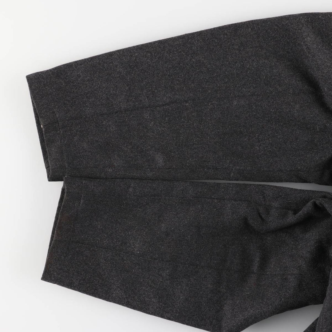 90'S GAP Vintage Padded Wool Sports Jacket, Men's XL Recycled wool Charcoal Vintage Second Hand