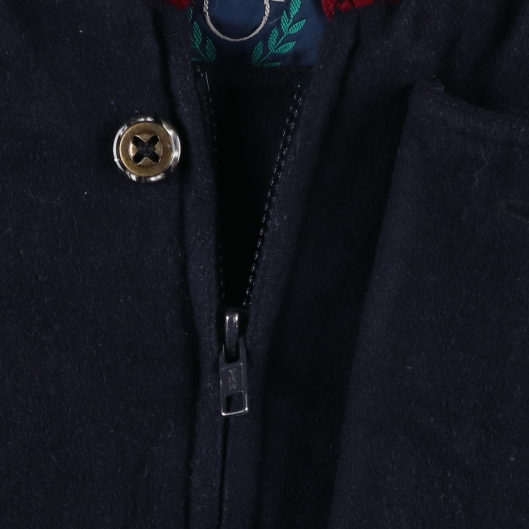 Members Only Wool Jacket, Men's Size XL wool navy blue type Vintage Second Hand