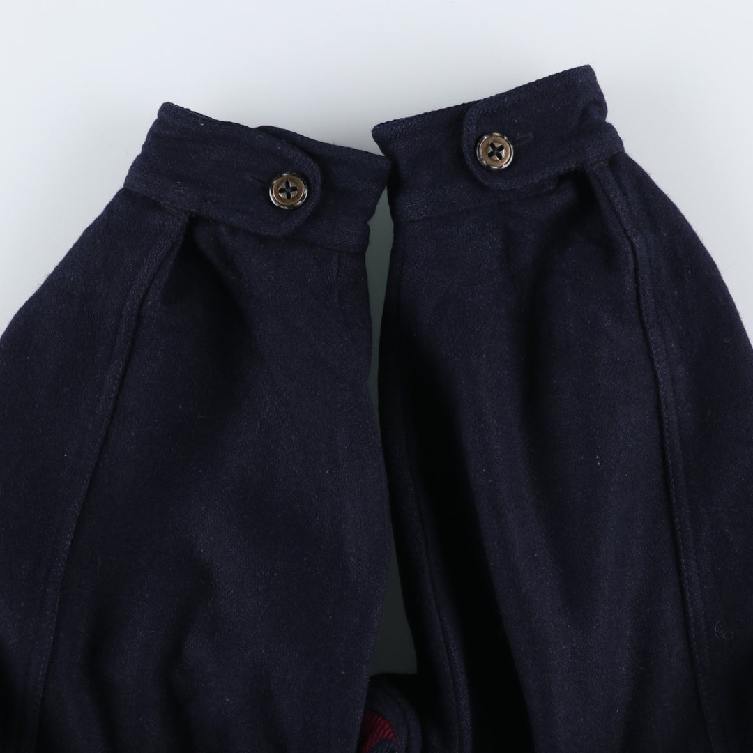 Members Only Wool Jacket, Men's Size XL wool navy blue type Vintage Second Hand