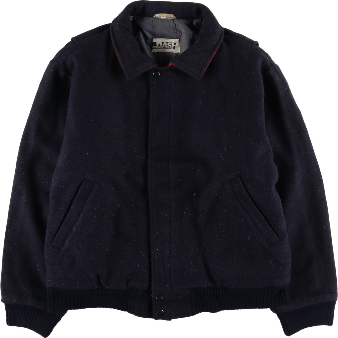 DASH Padded Wool Blouson, Made in Canada, Men's Size XL unclear navy blue type Vintage Second Hand