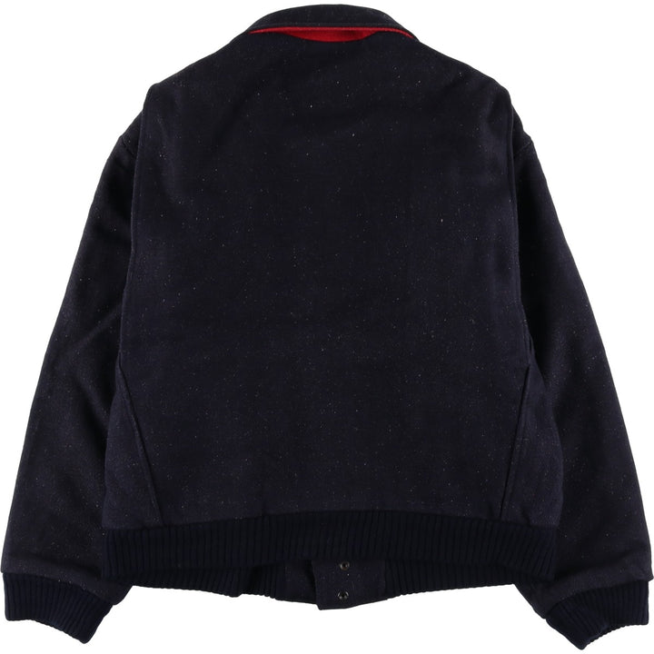 DASH Padded Wool Blouson, Made in Canada, Men's Size XL unclear navy blue type Vintage Second Hand