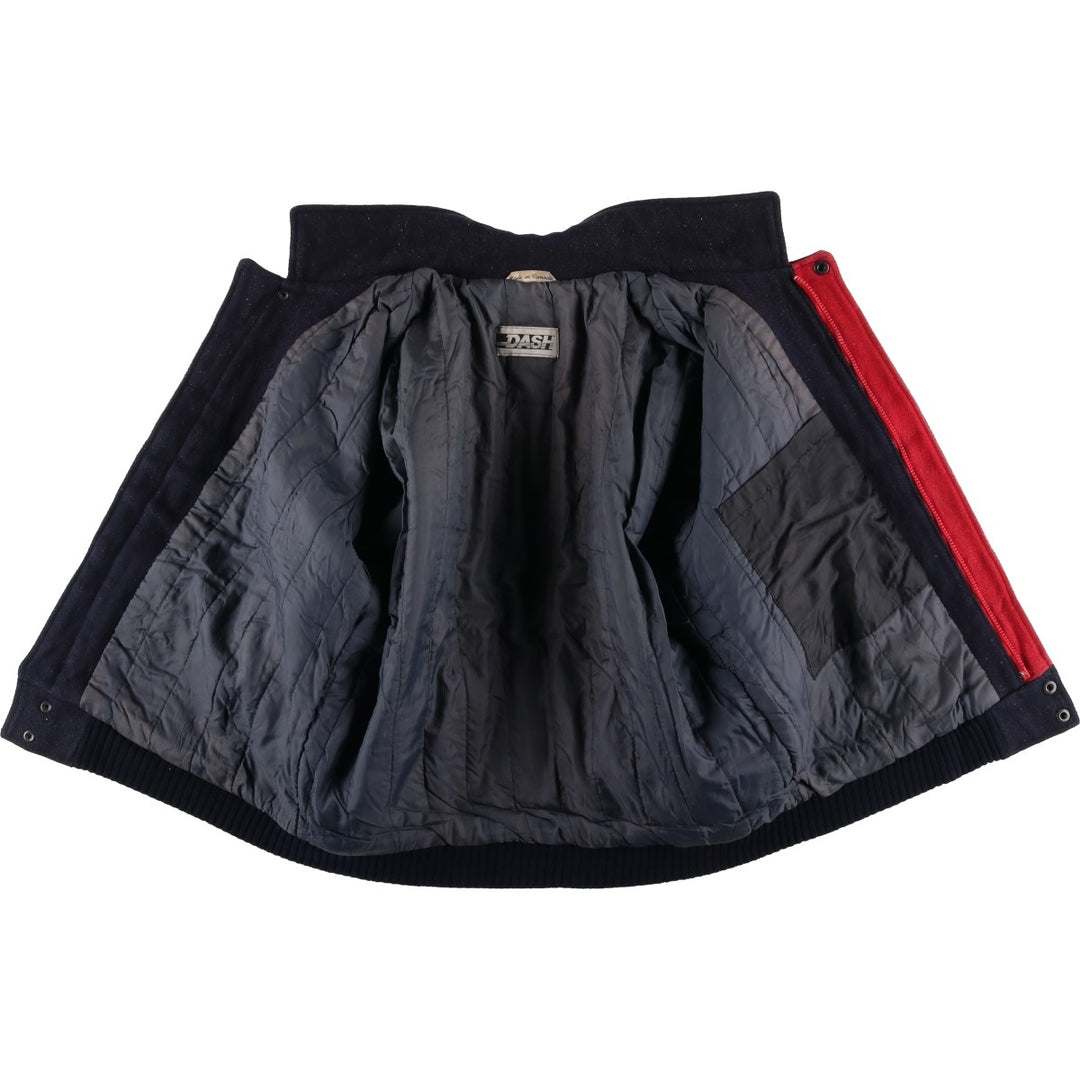 DASH Padded Wool Blouson, Made in Canada, Men's Size XL unclear navy blue type Vintage Second Hand