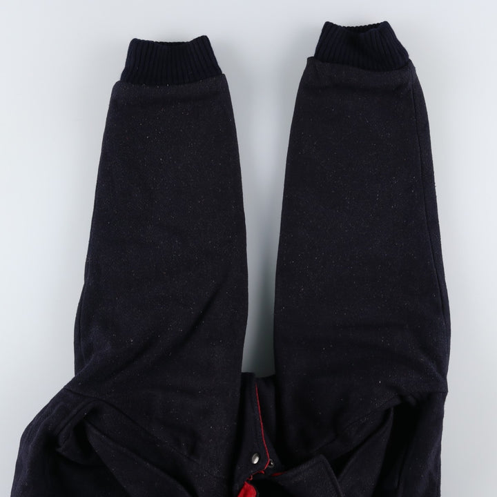 DASH Padded Wool Blouson, Made in Canada, Men's Size XL unclear navy blue type Vintage Second Hand