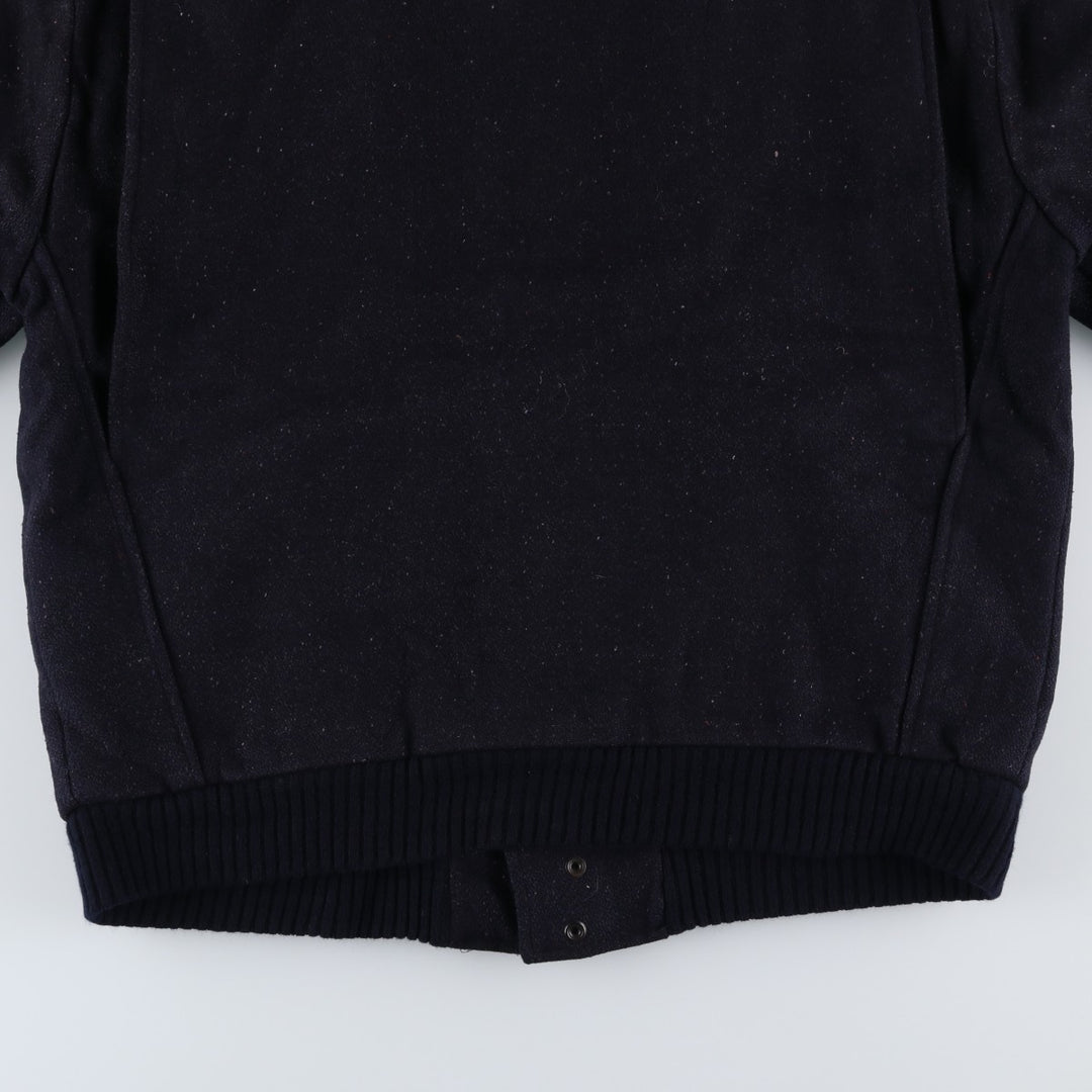 DASH Padded Wool Blouson, Made in Canada, Men's Size XL unclear navy blue type Vintage Second Hand