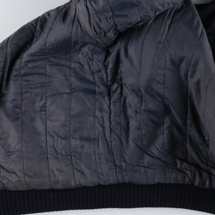 DASH Padded Wool Blouson, Made in Canada, Men's Size XL unclear navy blue type Vintage Second Hand