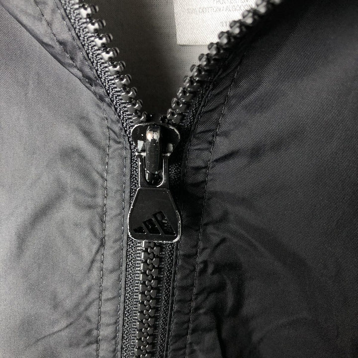 90'S Adidas Team Nylon Jacket, Men's, Size L, Vintage Nylon black type Vintage Second Hand