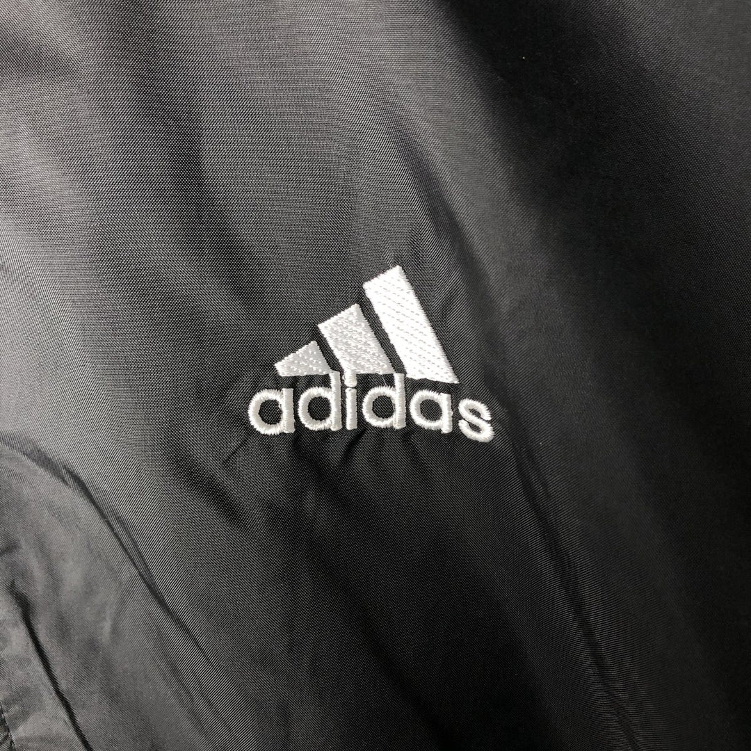90'S Adidas Team Nylon Jacket, Men's, Size L, Vintage Nylon black type Vintage Second Hand