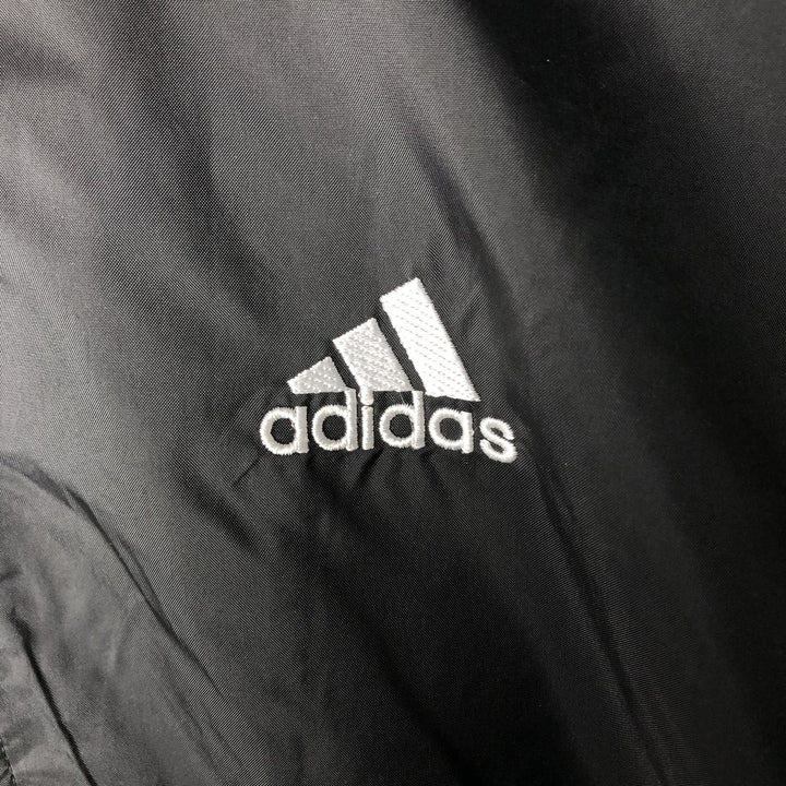 90'S Adidas Team Nylon Jacket, Men's, Size L, Vintage Nylon black type Vintage Second Hand