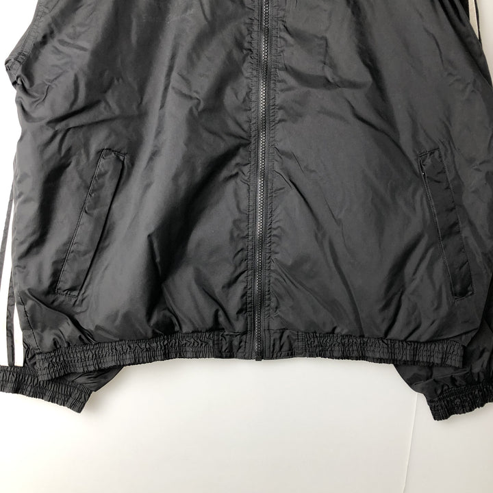 90'S Adidas Team Nylon Jacket, Men's, Size L, Vintage Nylon black type Vintage Second Hand