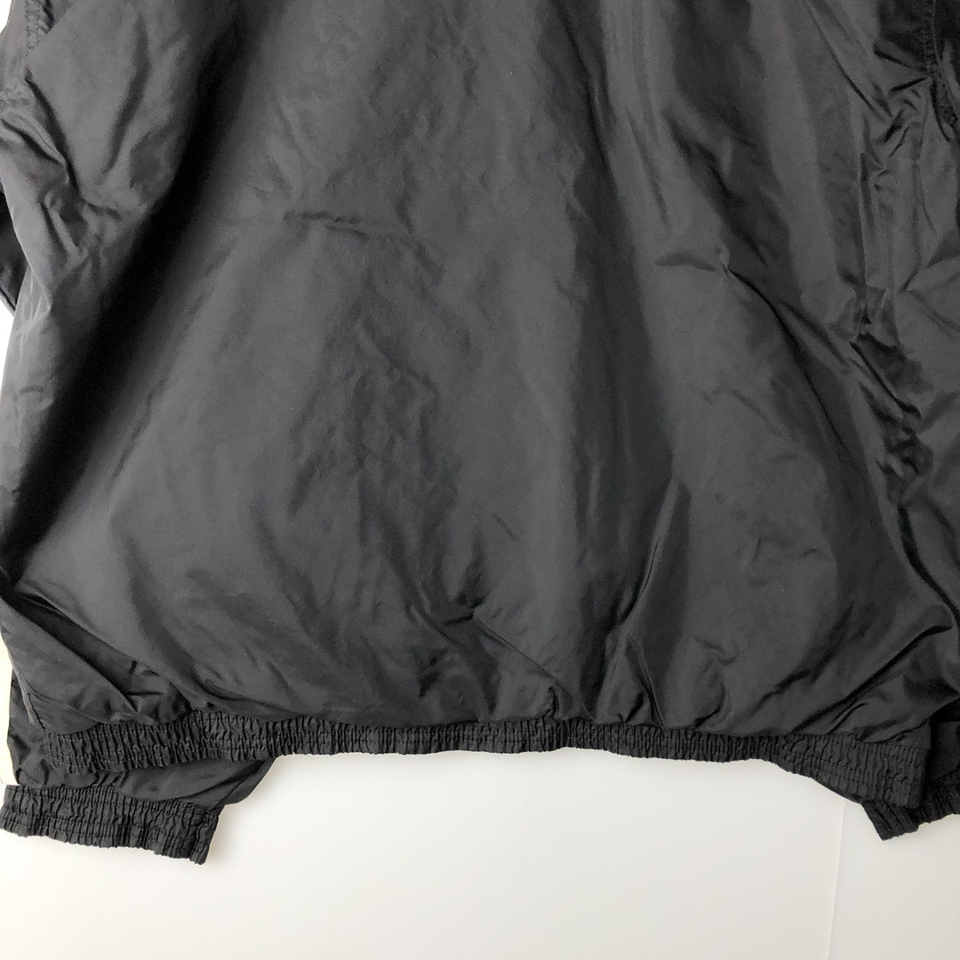 90'S Adidas Team Nylon Jacket, Men's, Size L, Vintage Nylon black type Vintage Second Hand