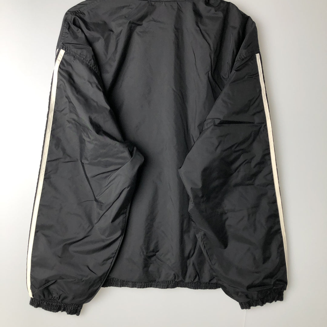 90'S Adidas Team Nylon Jacket, Men's, Size L, Vintage Nylon black type Vintage Second Hand