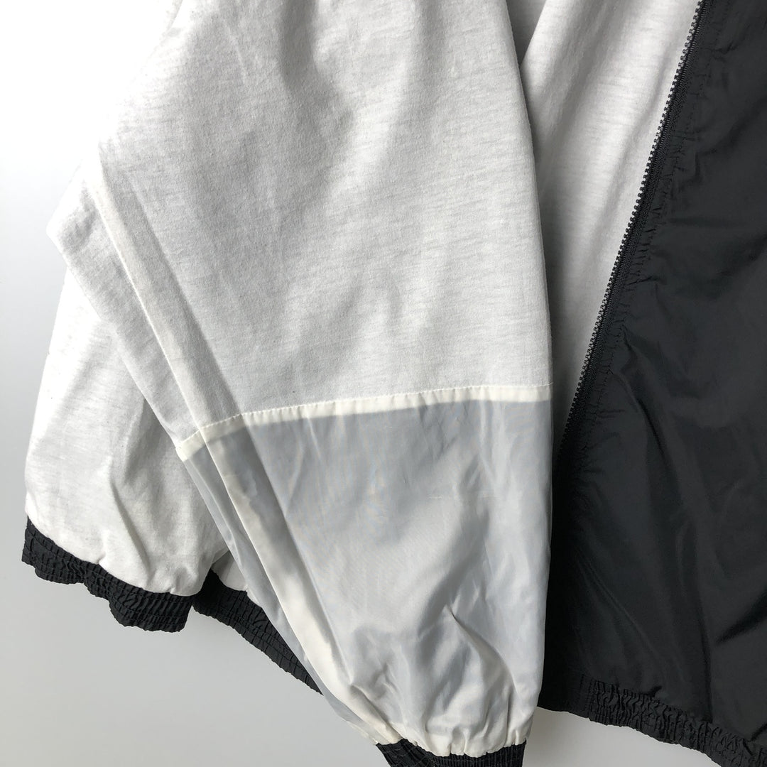 90'S Adidas Team Nylon Jacket, Men's, Size L, Vintage Nylon black type Vintage Second Hand