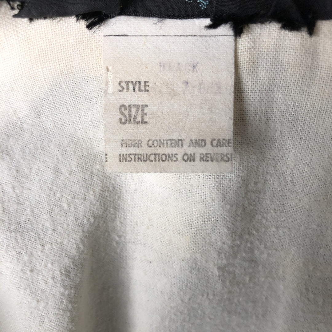 1970'S Champion Coach Jacket with Back Print, College Runner's Tag, Men's Size L unclear black type Vintage Second Hand