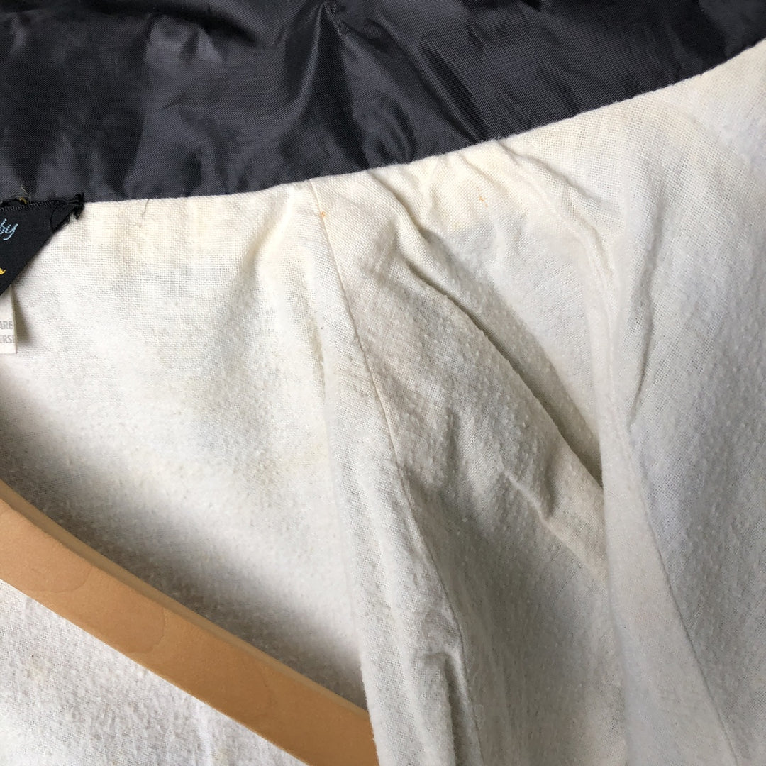 1970'S Champion Coach Jacket with Back Print, College Runner's Tag, Men's Size L unclear black type Vintage Second Hand