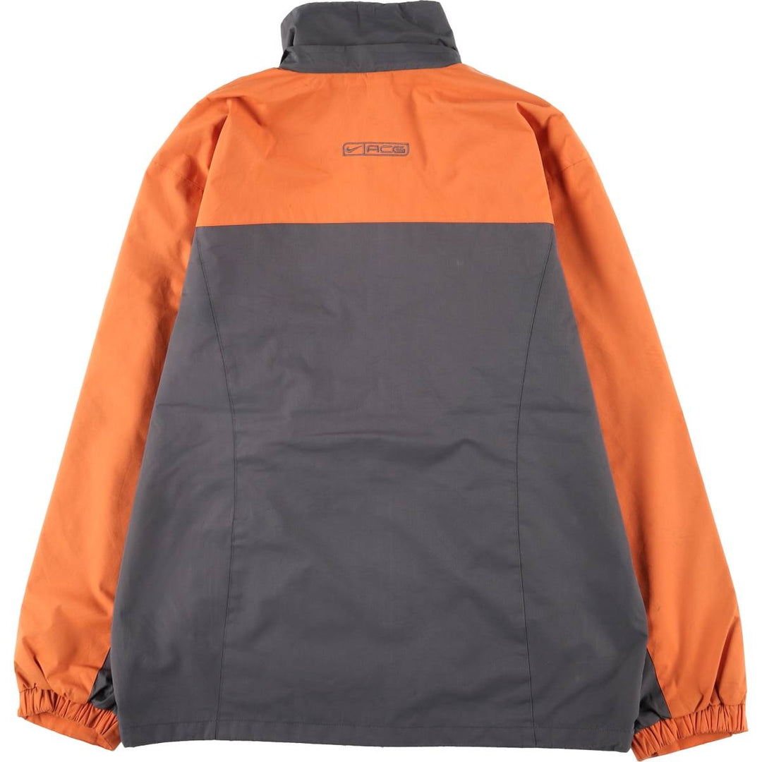 90s-00'S Nike ACG Windbreaker, Men's XXL polyester gray type Vintage Second Hand